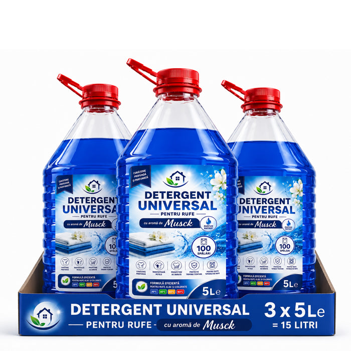 Pachet Detergent Economy Trio Musk